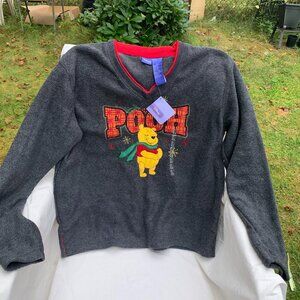 Winnie The Pooh Disney Store Fleece Pullover